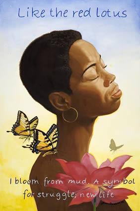 Like the Red Lotus by James Ransome