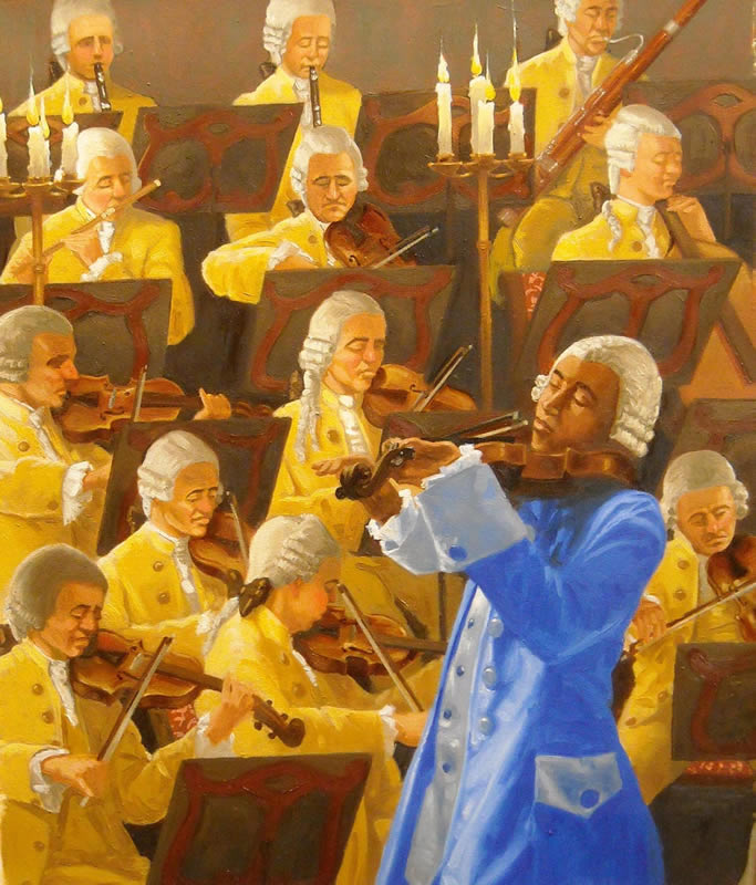 Violinists by James Ransome