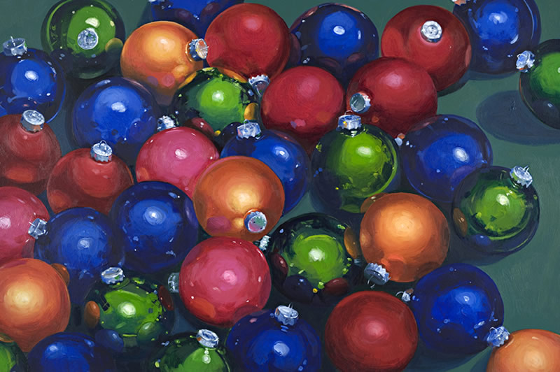 Xmas Decorations by James Ransome