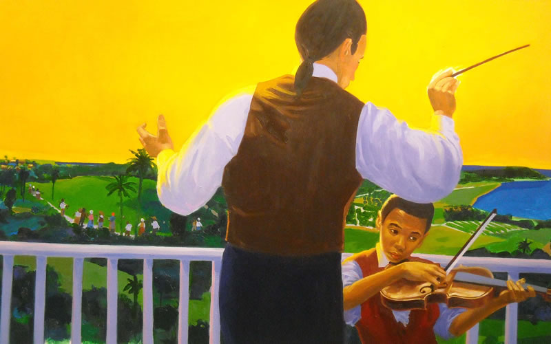 Young Violinist by James Ransome